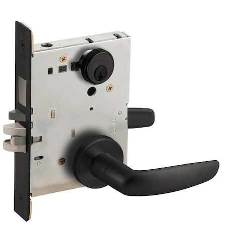 Schlage Schlage L-Series, Entrance Mortise Lock, A Rose, 07 Lever, Grade 1 Mortise Lock, Conventional Cylind L9453P 07A 622